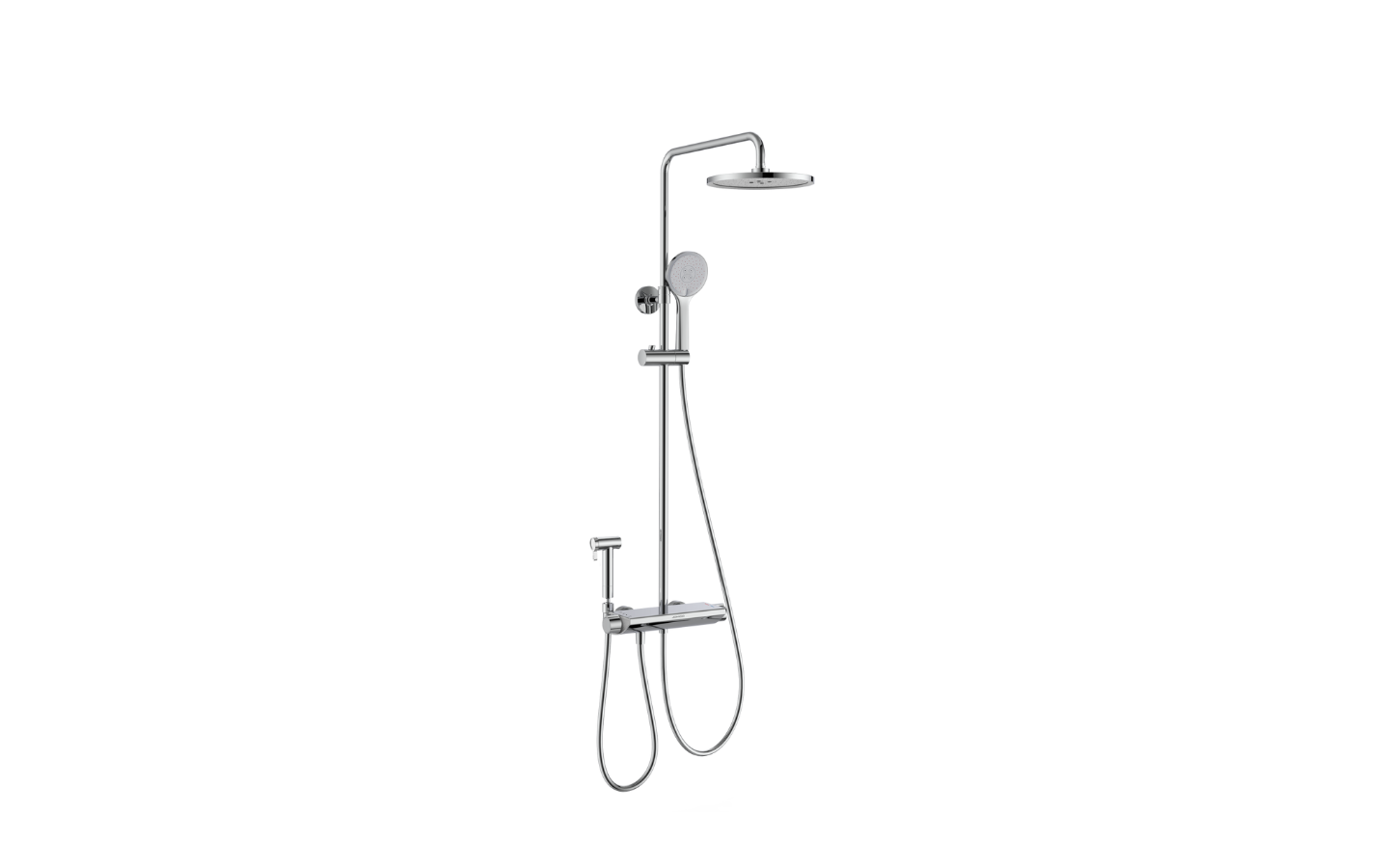 THERMOSTATIC SHOWER COLUMN 26163-644/1B-I011